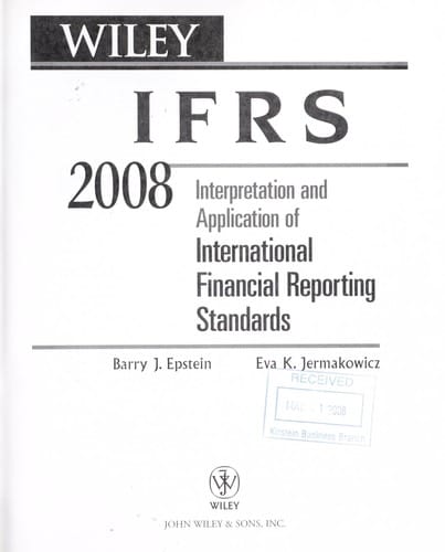 Wiley IFRS 2008