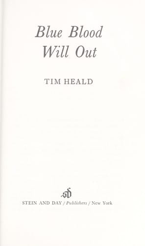 Blue blood will out