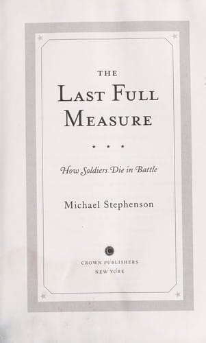 The last full measure