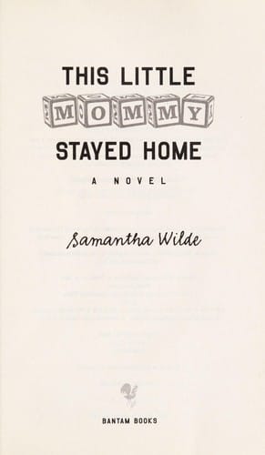 This little mommy stayed home