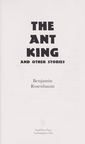 The ant king and other stories