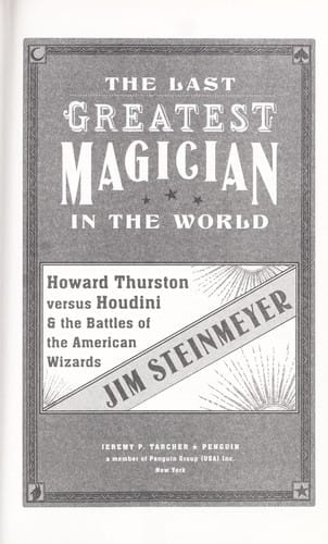 The last greatest magician in the world