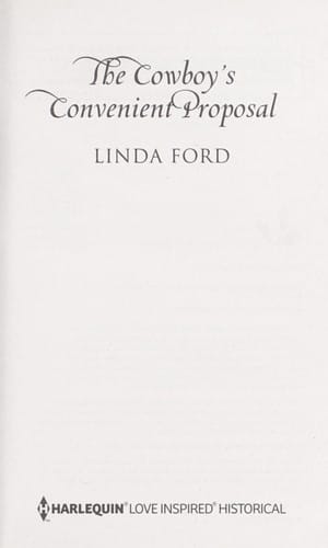 The Cowboy's Convenient Proposal (Cowboys of Eden Valley #4)