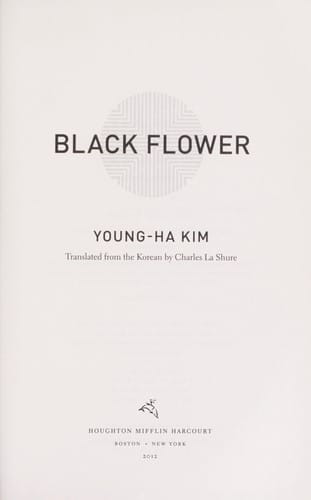 Black flower