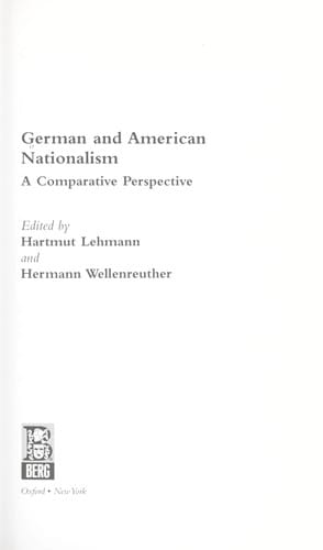 German and American nationalism