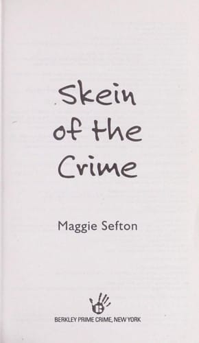 Skein of the crime