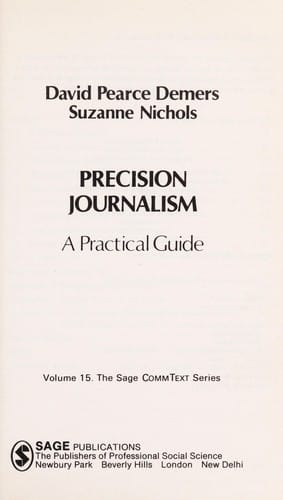 Precision journalism