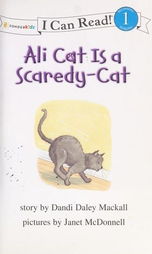 Ali Cat is a scaredy-cat