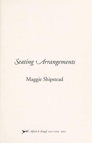 Seating arrangements