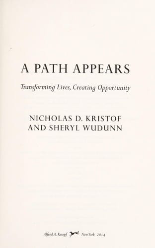 A path appears