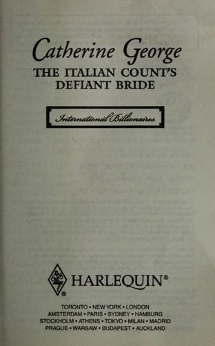 The Italian Count's Defiant Bride