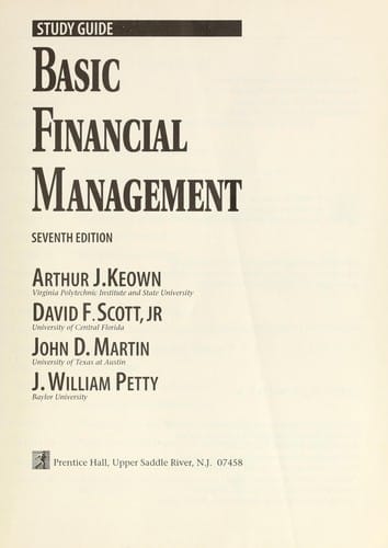 Basic financial management