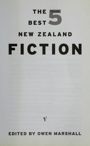 The best New Zealand fiction