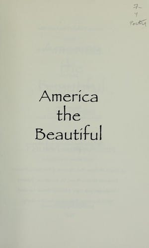 America the beautiful