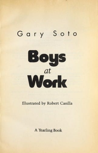 Boys at work