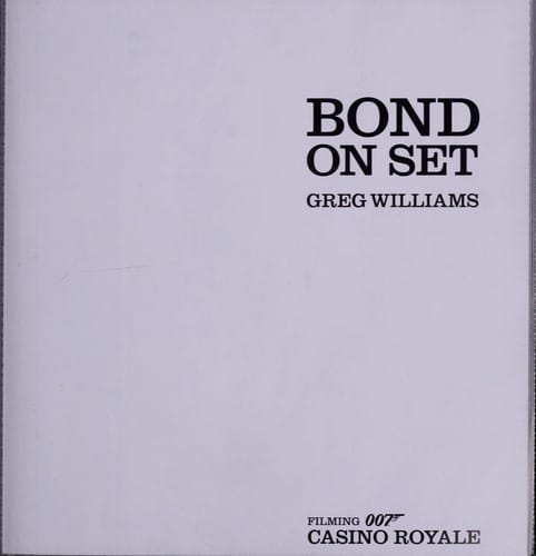 Bond on set