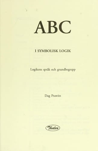 ABC i symbolisk logik