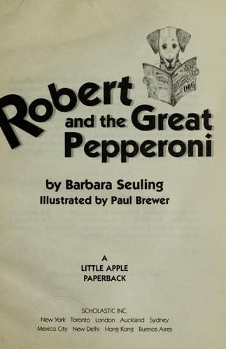 Robert and the great Pepperoni