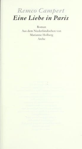 Eine Liebe in Paris