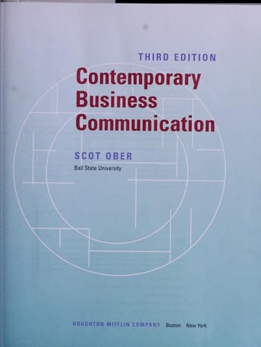 Contemporary business communication