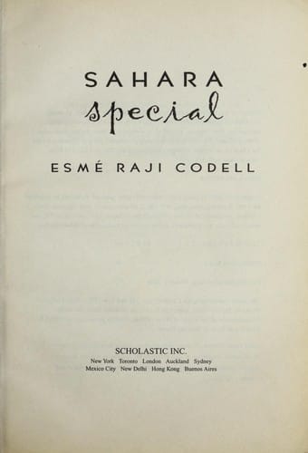 Sahara Special