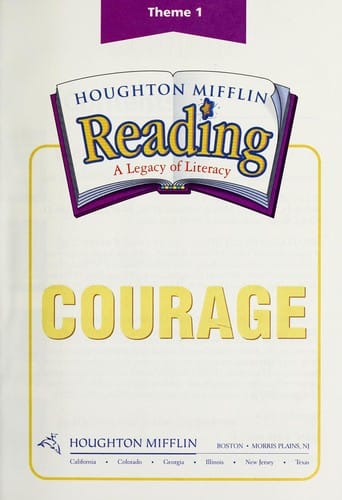 Houghton Mifflin reading