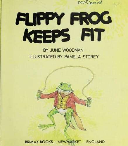 Flippy frog keeps fit