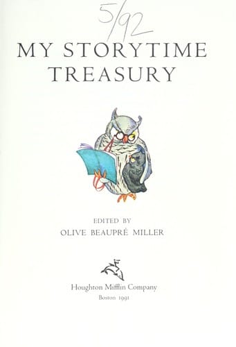 My storytime treasury