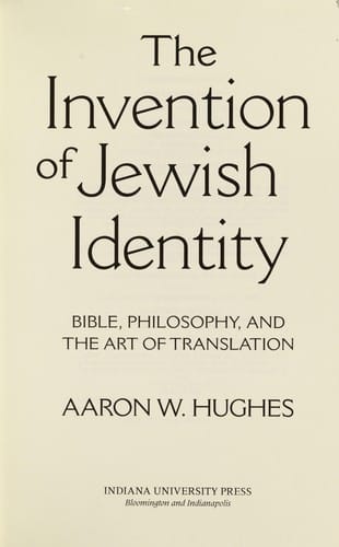 The invention of Jewish identity