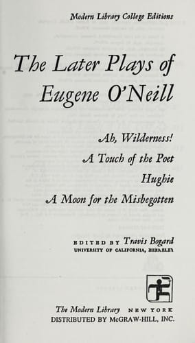 The later plays of Eugene O'Neill