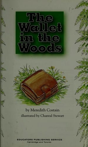 The wallet in the woods