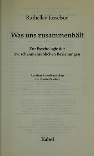 Was uns zusammenha lt