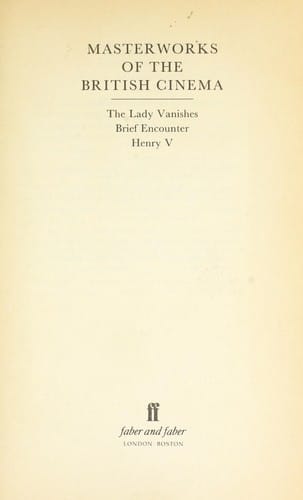 Masterworks of the British Cinema