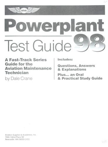 Powerplant test guide, 98