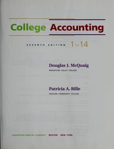 College accounting