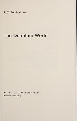 The Quantum world