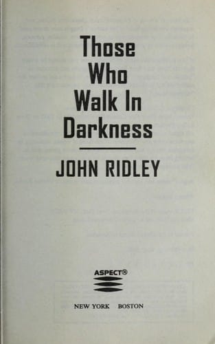 Those who walk in darkness