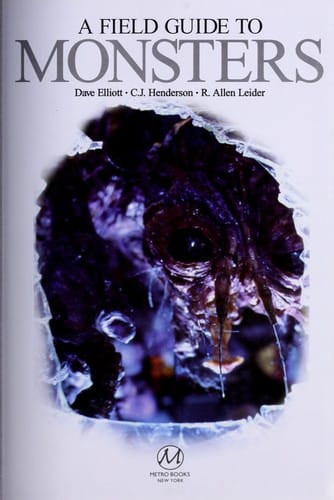 A field guide to monsters
