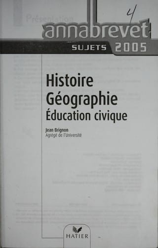 Histoire ge ographie e ducation civique