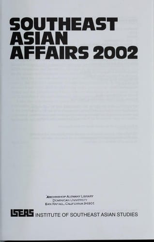 Southeast Asian Affairs 2002