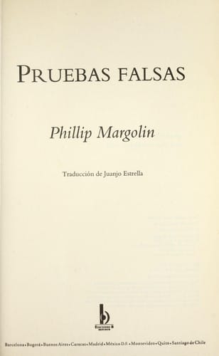 Pruebas falsas