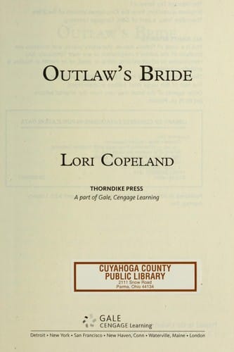 Outlaw's bride