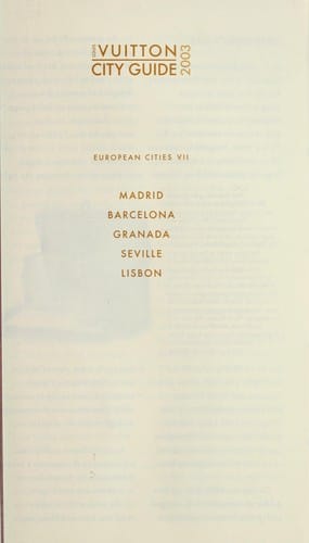 Louis Vuitton City Guide