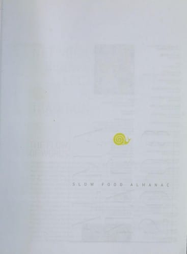 Almanacco slow food