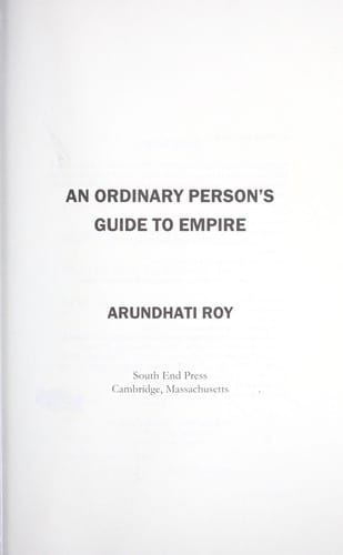 An ordinary person's guide to empire