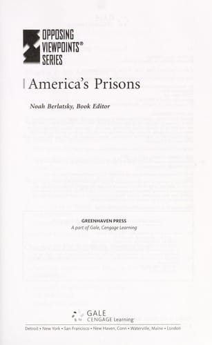 America's prisons