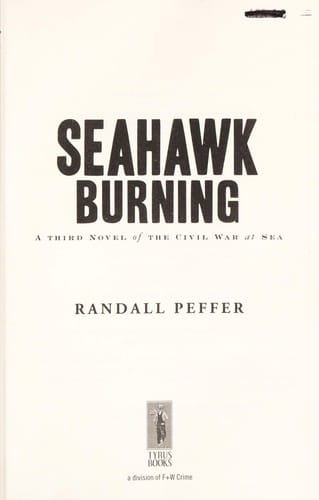Seahawk burning