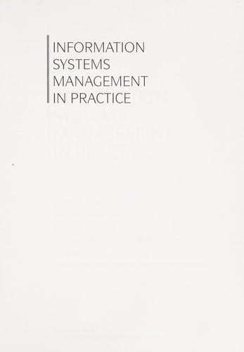 Information systems management in practice