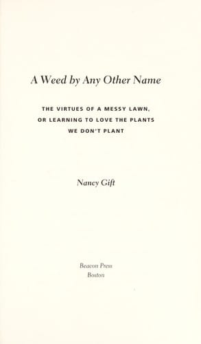 A weed by any other name