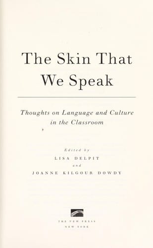 The skin that we speak